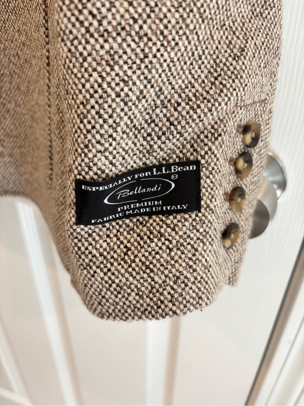 NWT LL Bean Wool Cashmere Blazer - Picture 4 of 6